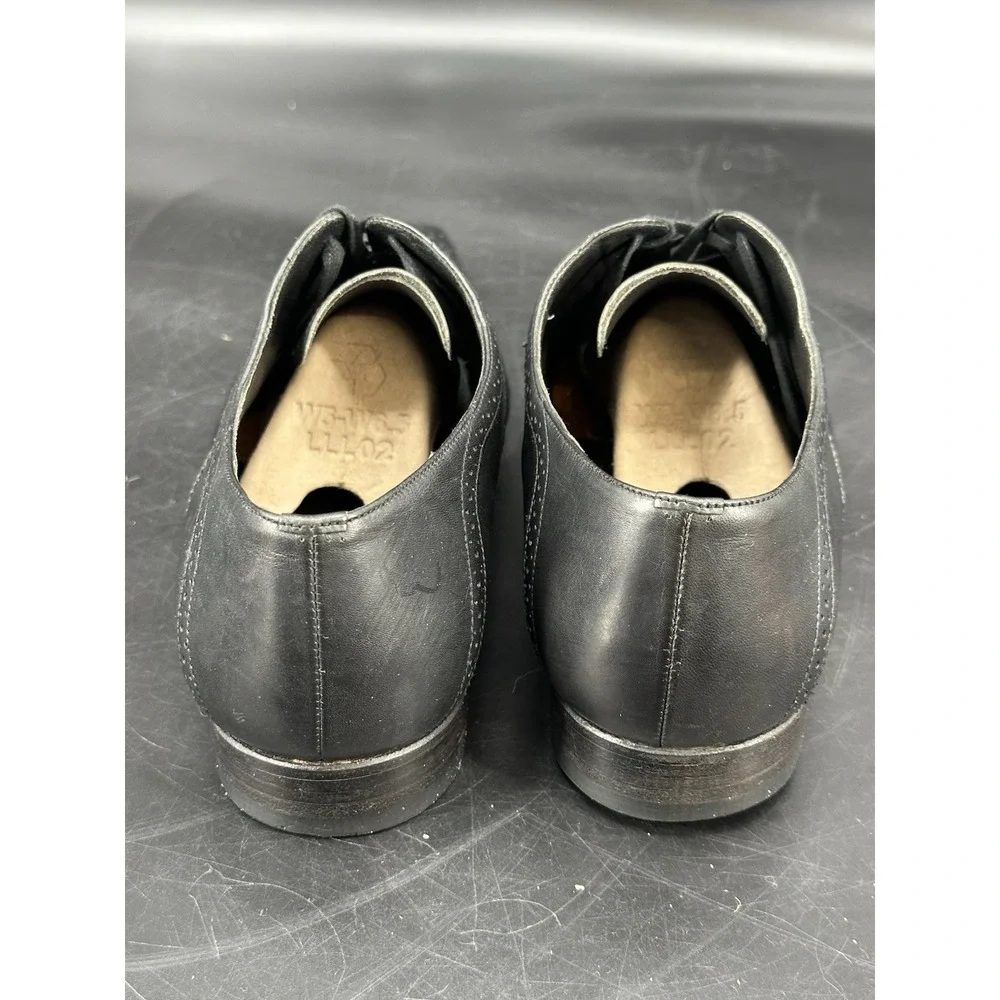 Pal Zileri Whole Cut Oxfords Brown Men's‎ Size 43.5 Black